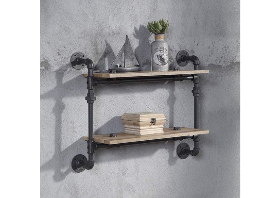AC00735 Brantley Wall Rack with 2 Shelves