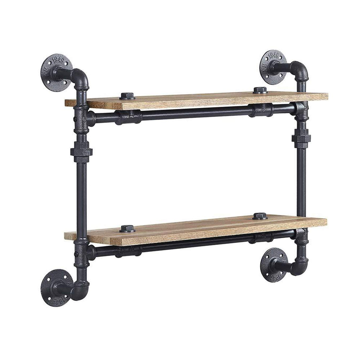 AC00735 Brantley Wall Rack with 2 Shelves