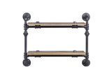 AC00735 Brantley Wall Rack with 2 Shelves