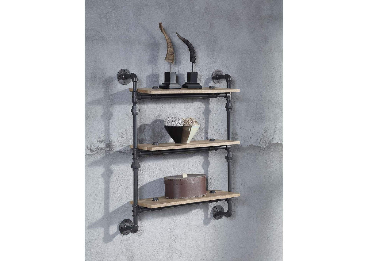 AC00736 Brantley Wall Rack with 3 Shelves