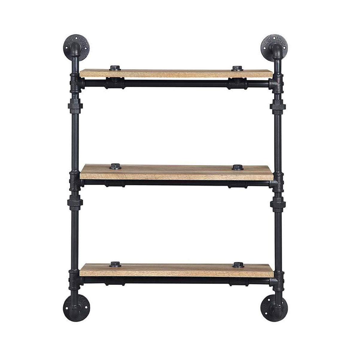AC00736 Brantley Wall Rack with 3 Shelves
