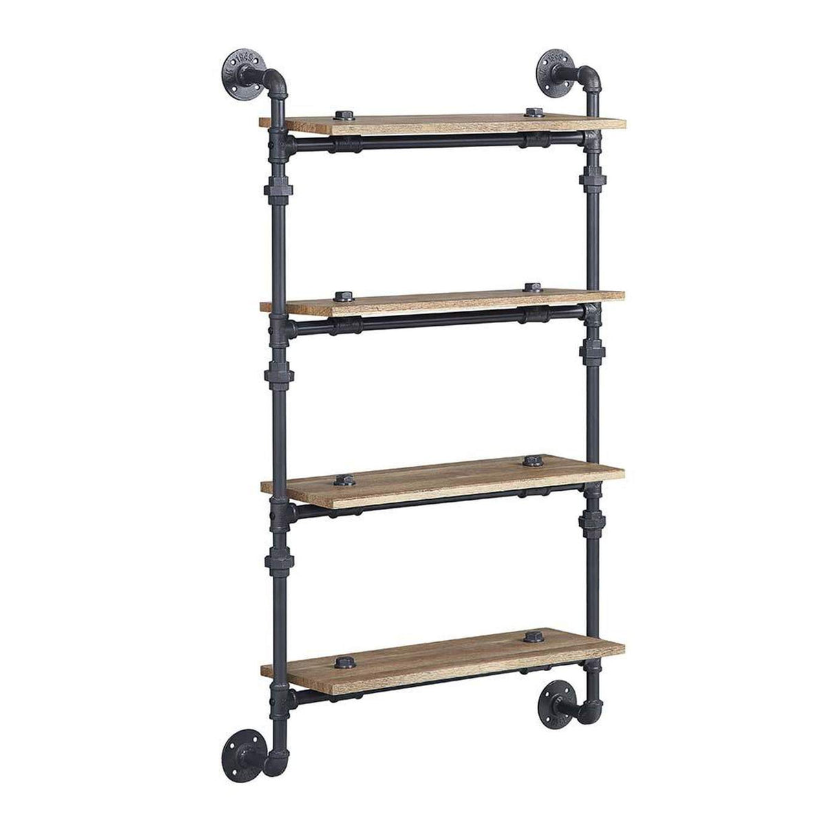 AC00737 Brantley Wall Rack with 4 Shelves