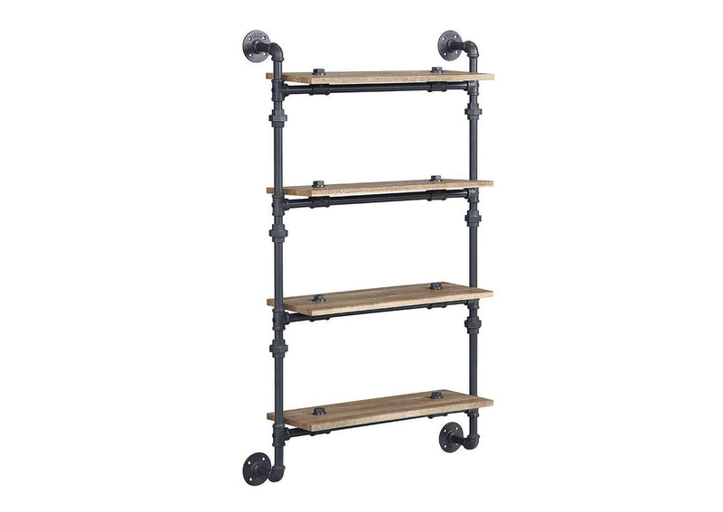 AC00737 Brantley Wall Rack with 4 Shelves