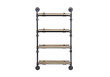 AC00737 Brantley Wall Rack with 4 Shelves