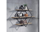 AC00739 Brantley Wall Rack with 3 Shelves