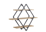 AC00739 Brantley Wall Rack with 3 Shelves
