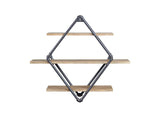 AC00739 Brantley Wall Rack with 3 Shelves