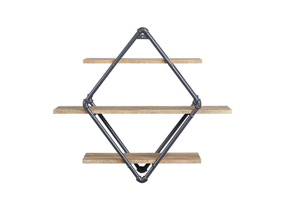 AC00739 Brantley Wall Rack with 3 Shelves
