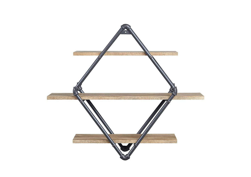 AC00739 Brantley Wall Rack with 3 Shelves