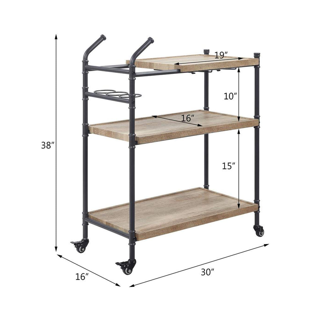 AC00754 Brantley Serving Cart