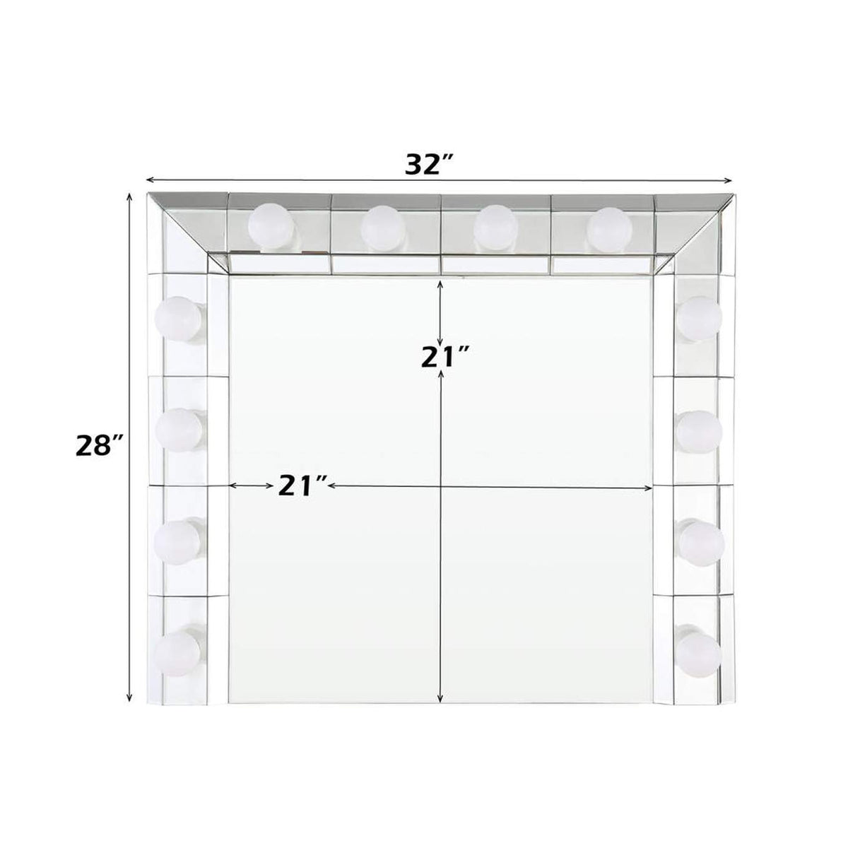AC00765 Dominic Accent Mirror