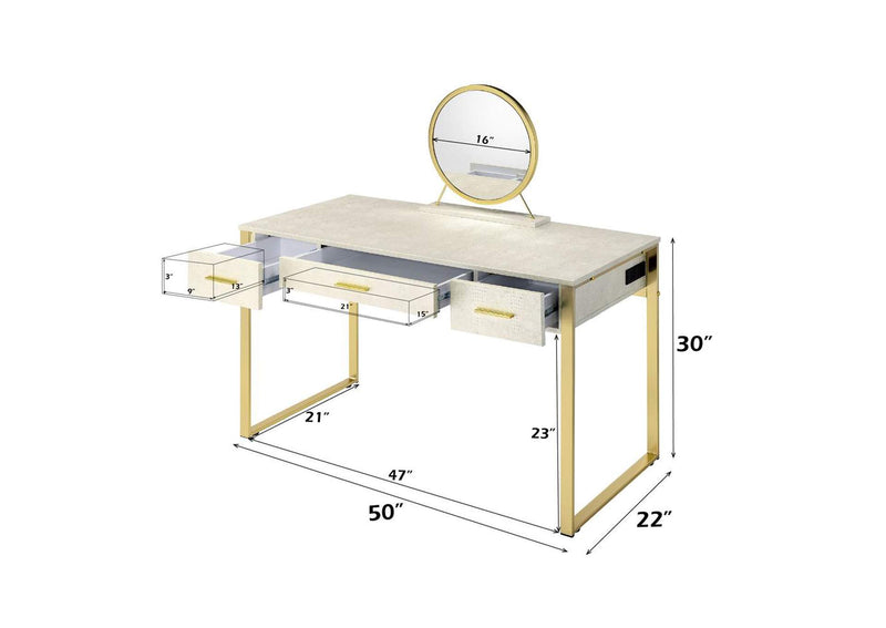 AC00841 Myles Vanity Set with USB