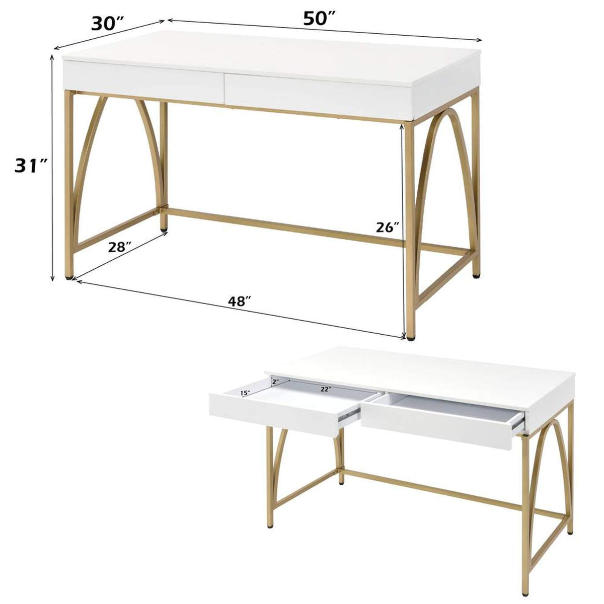 AC00900 Lightmane Vanity Desk - Same 92660