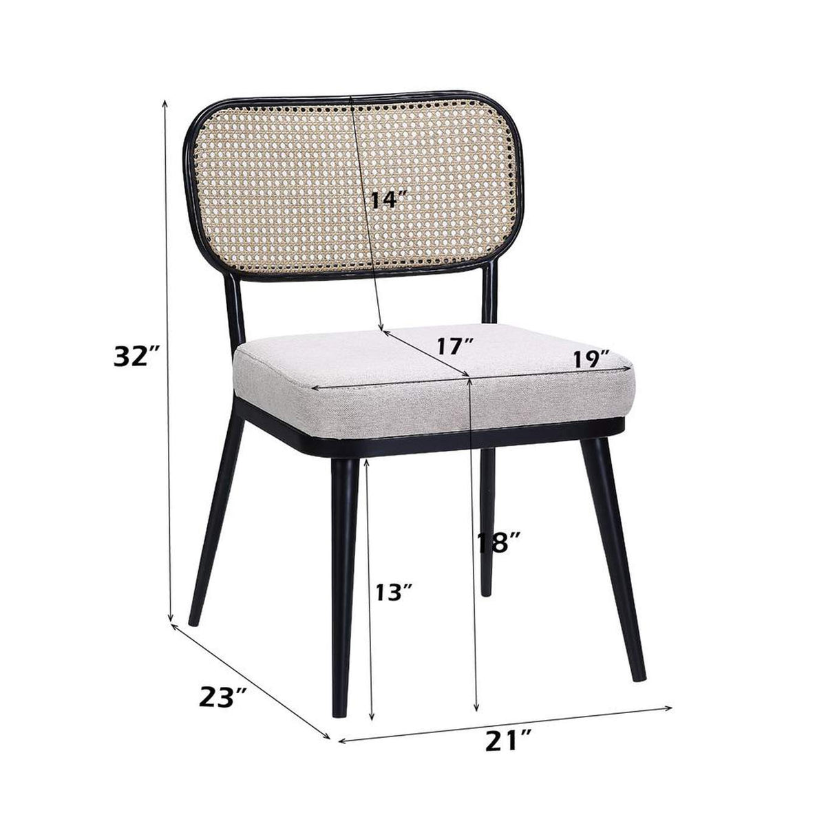 AC01169 Colson 3 Pieces S Table and Chairs Set