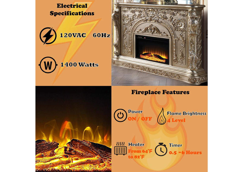 AC01618 Danae Fireplace
