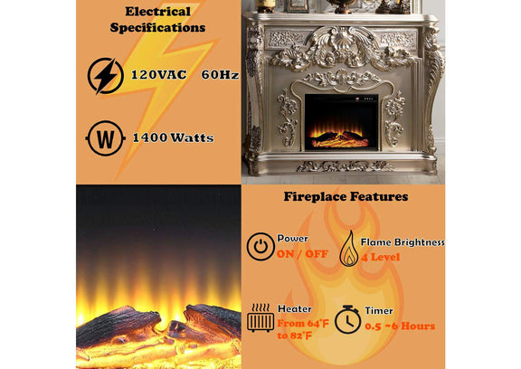 AC01619 Sorina Fireplace