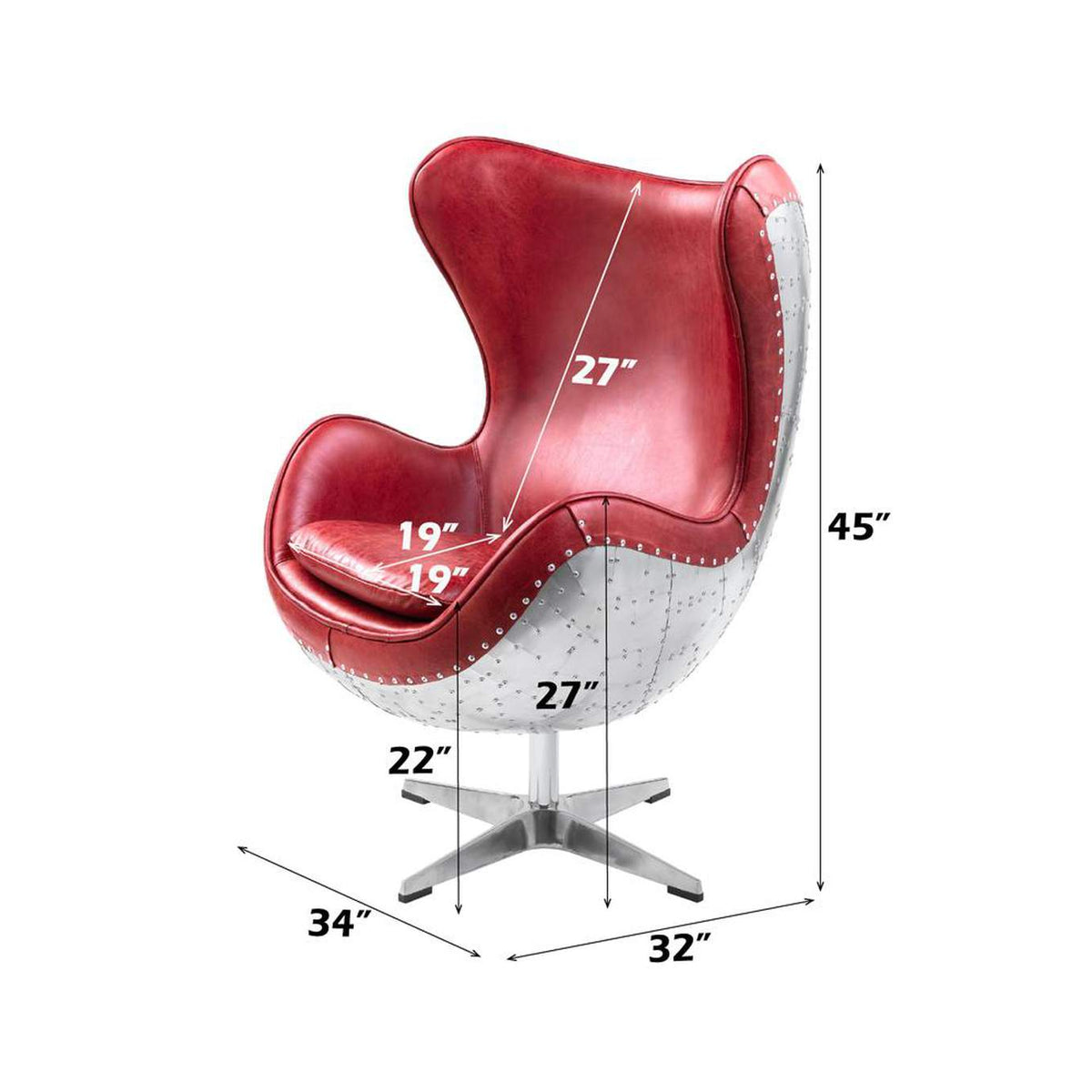AC01990 Brancaster Accent Chair with Swivel