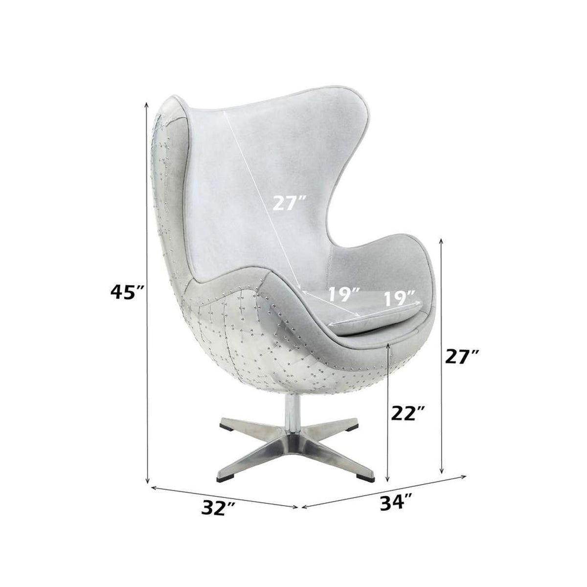 AC01991 Brancaster Accent Chair with Swivel