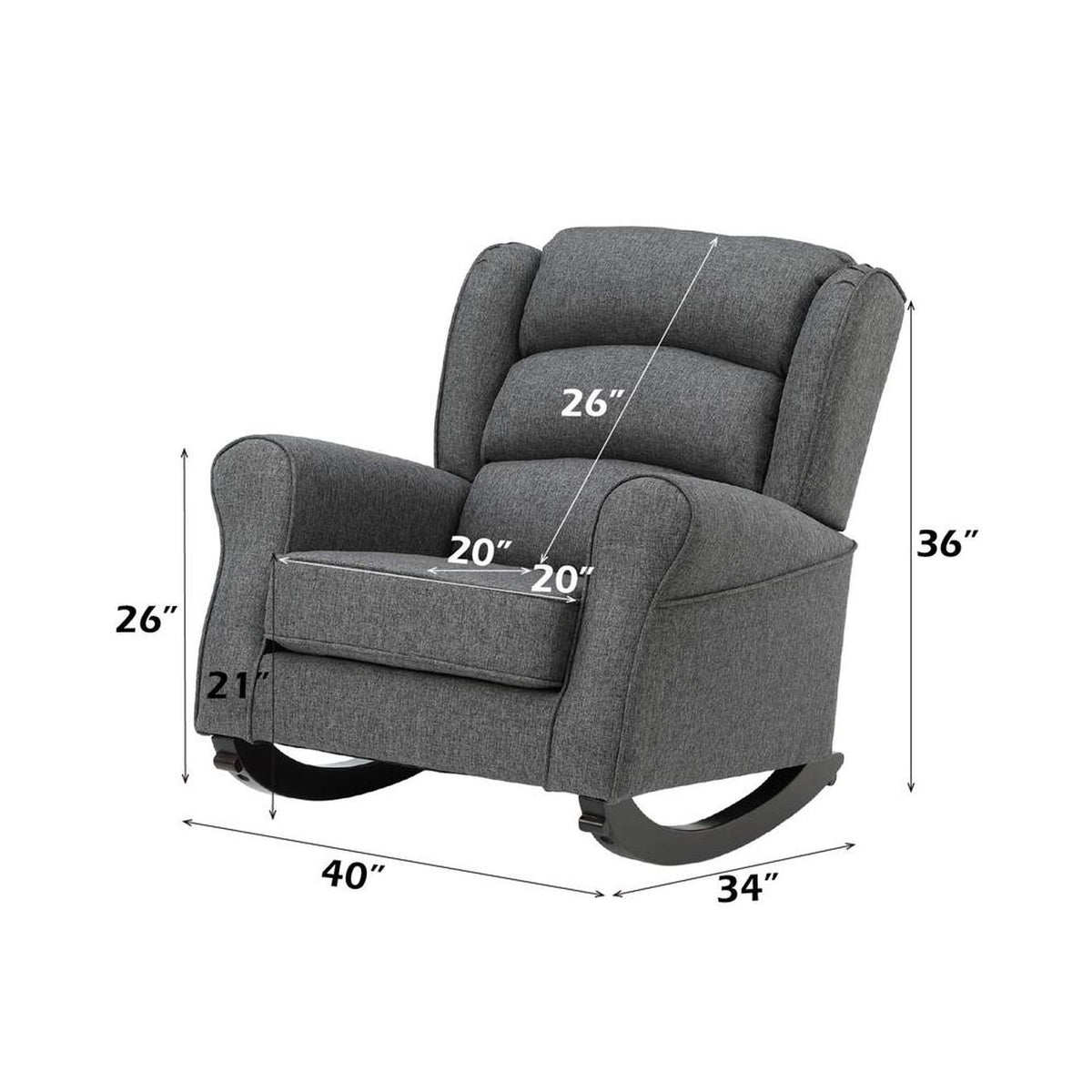 AC02183 Fabien Rocking Chair