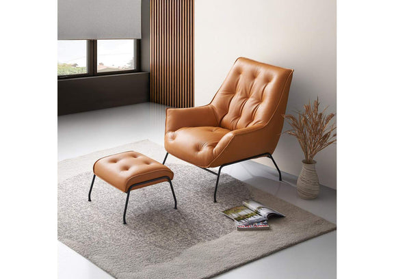AC02379 Zusa Accent Chair and Ottoman