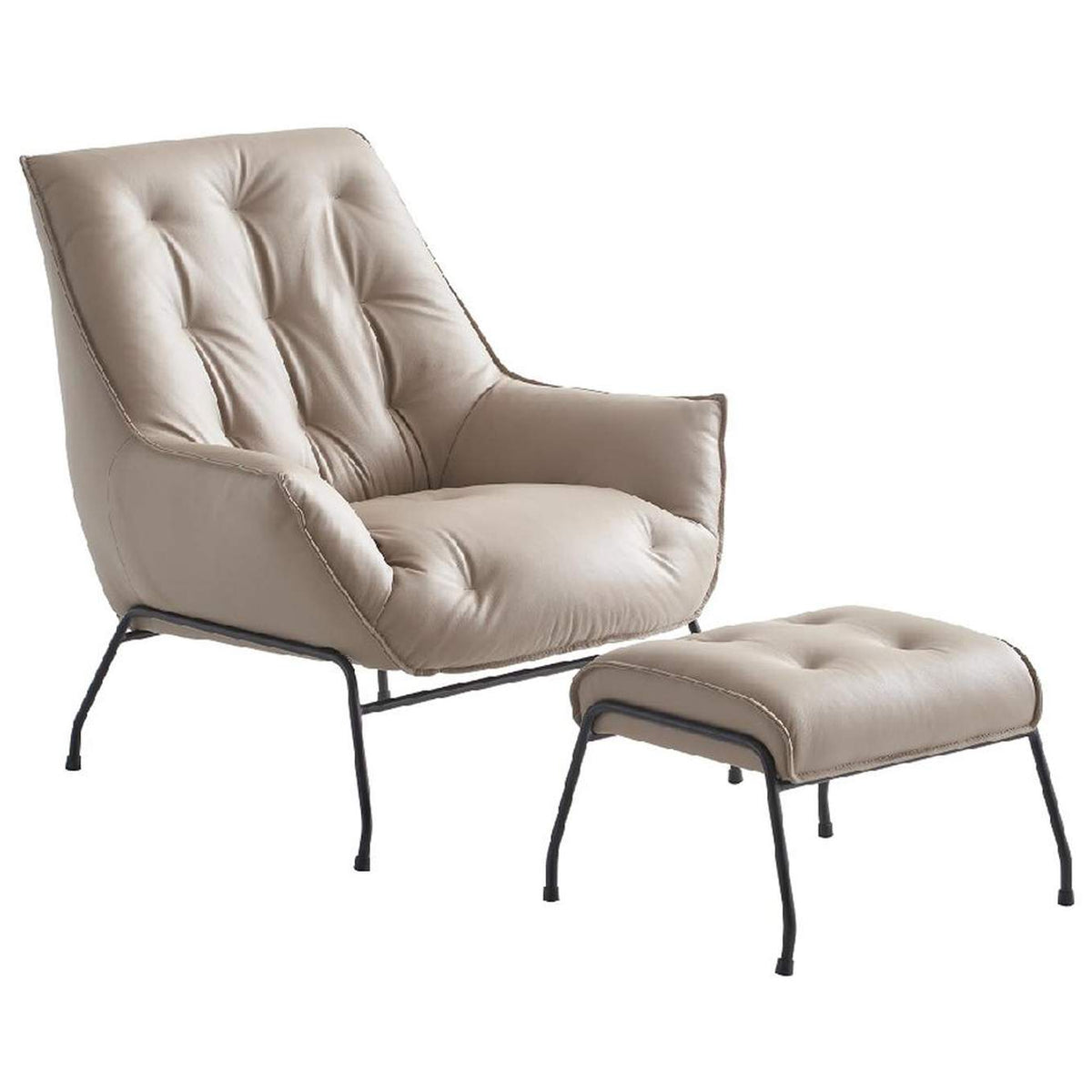 AC02381 Zusa Accent Chair and Ottoman