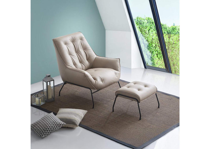 AC02381 Zusa Accent Chair and Ottoman