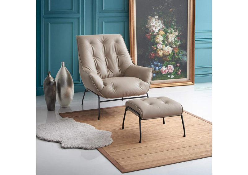 AC02381 Zusa Accent Chair and Ottoman