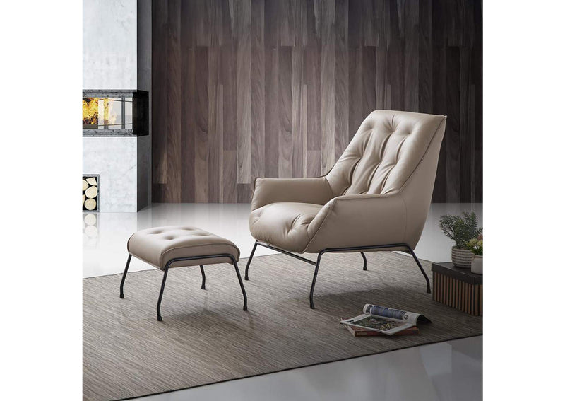 AC02381 Zusa Accent Chair and Ottoman