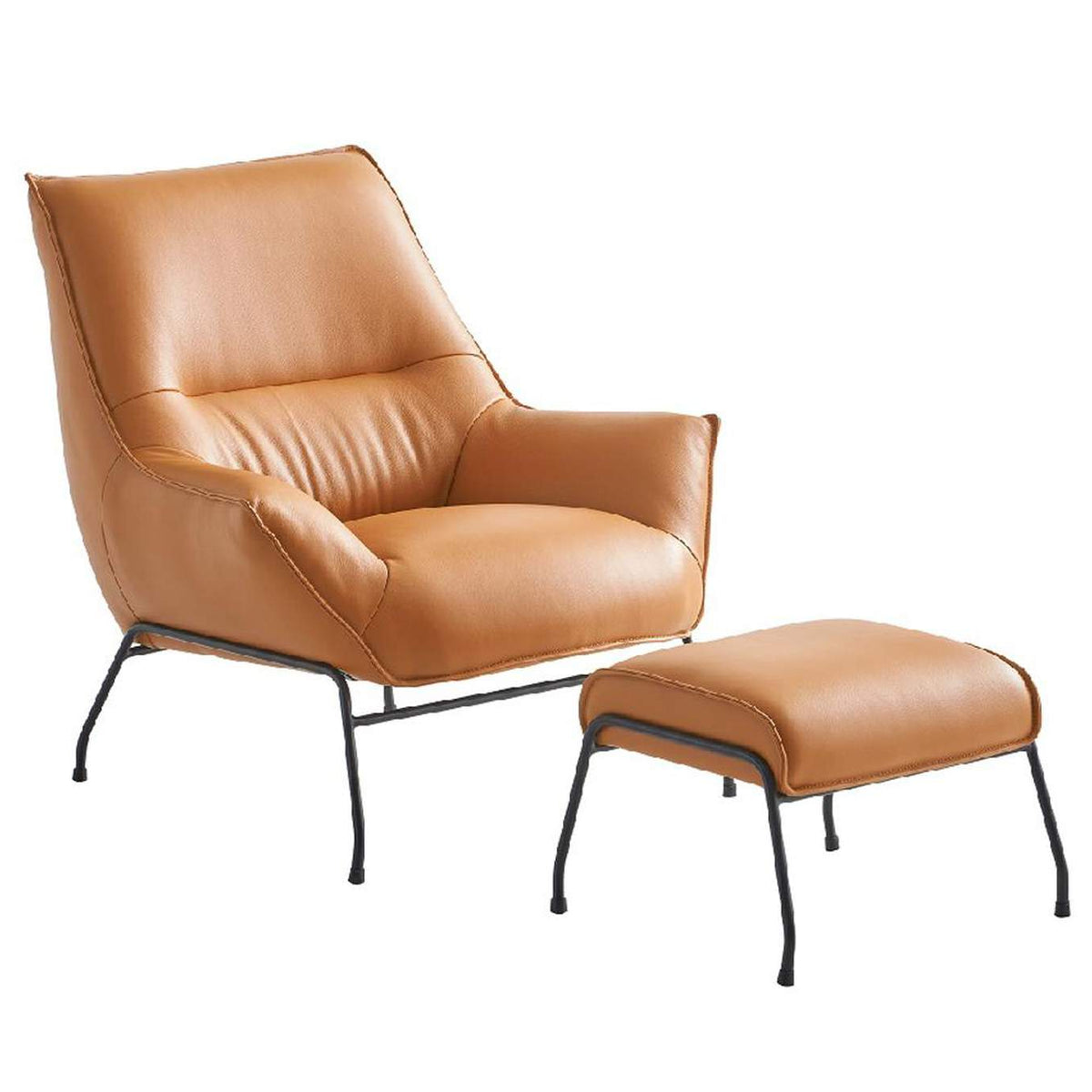 AC02383 Jabel Accent Chair and Ottoman