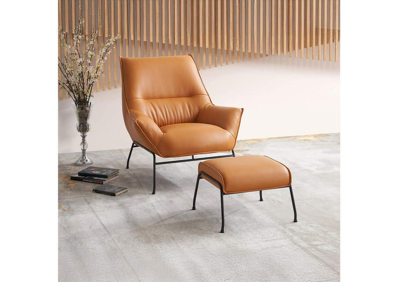 AC02383 Jabel Accent Chair and Ottoman