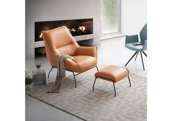 AC02383 Jabel Accent Chair and Ottoman