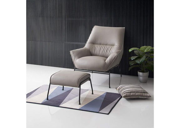 AC02385 Jabel Accent Chair and Ottoman