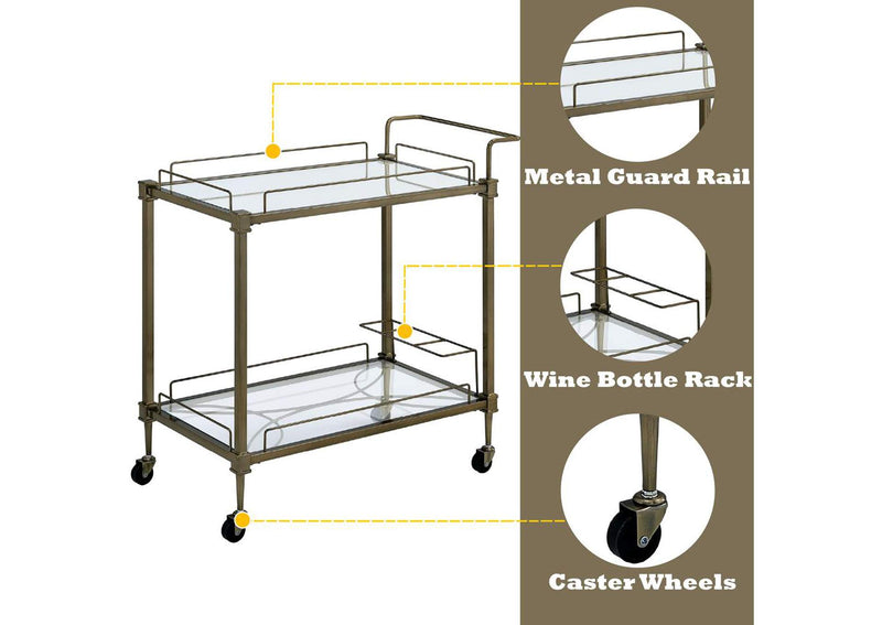 AC02597 Aditya Serving Cart