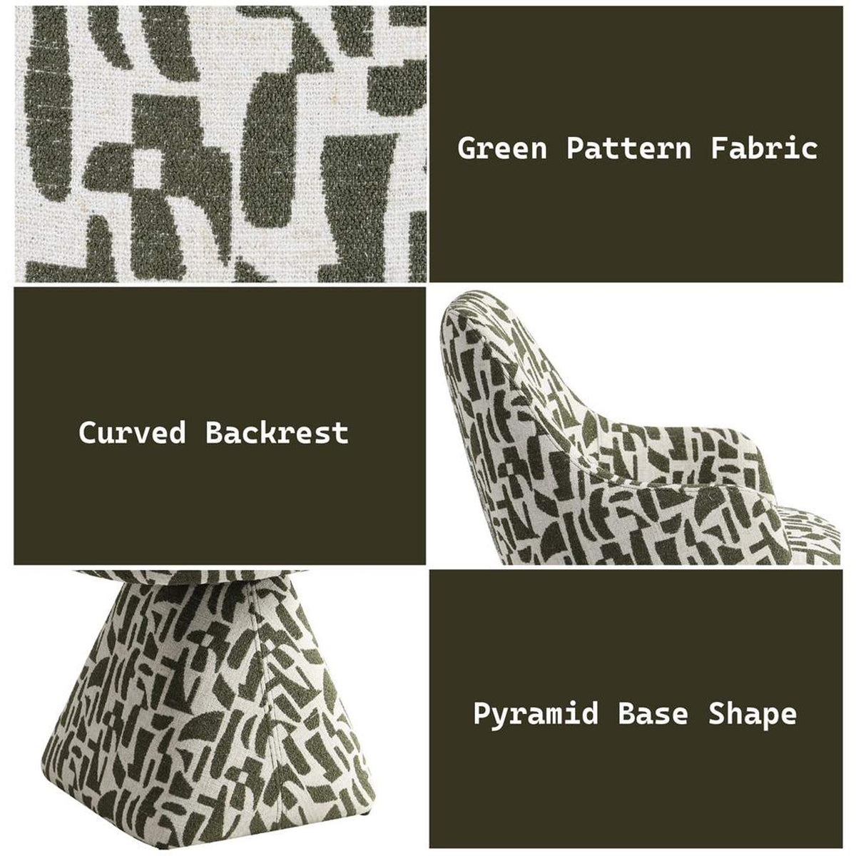 AC02677 Priel Accent Chair with Swivel