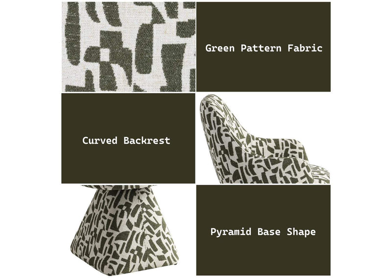 AC02677A Priel Accent Chair with Swivel