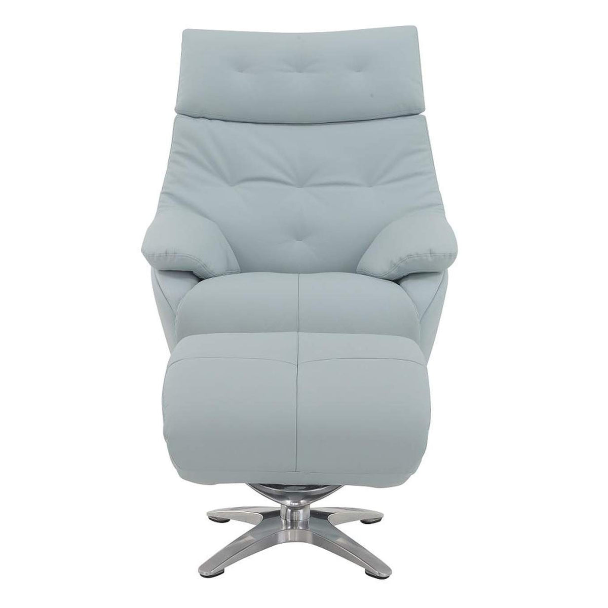 AC02990 Janella Motion Accent Chair with Swivel and Ottoman