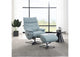 AC02990 Janella Motion Accent Chair with Swivel and Ottoman