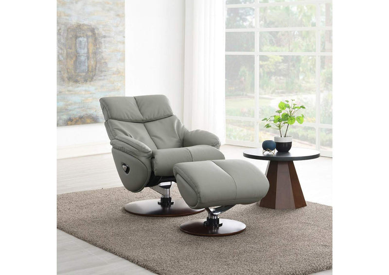 AC02991 Kandoro Motion Accent Chair with Swivel and Ottoman