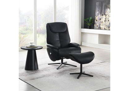 AC02992 Labonita Motion Accent Chair with Swivel and Ottoman