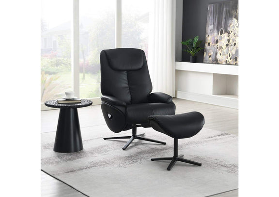 AC02992 Labonita Motion Accent Chair with Swivel and Ottoman