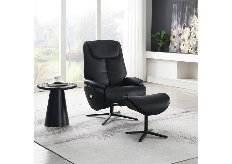 AC02992 Labonita Motion Accent Chair with Swivel and Ottoman