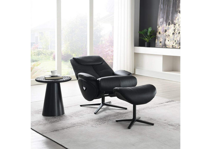 AC02992 Labonita Motion Accent Chair with Swivel and Ottoman