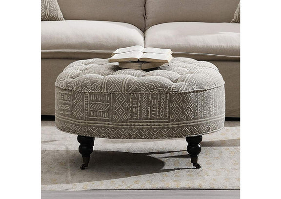 AC03000 Upendo Ottoman with Caster