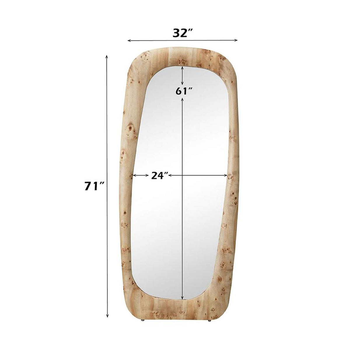 AC03023 Dana Floor Mirror