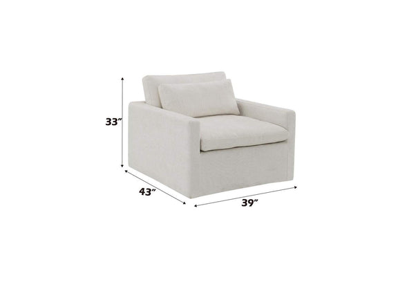 AC03142 Frederick Swivel Chair with Pillow