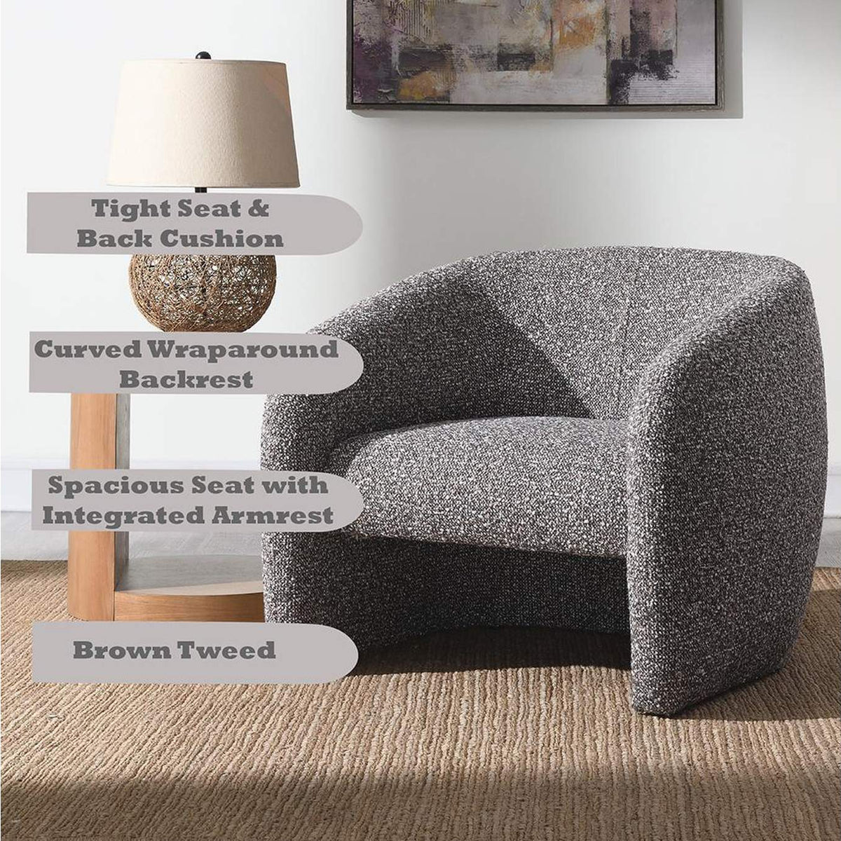 AC03802 Livia Accent Chair
