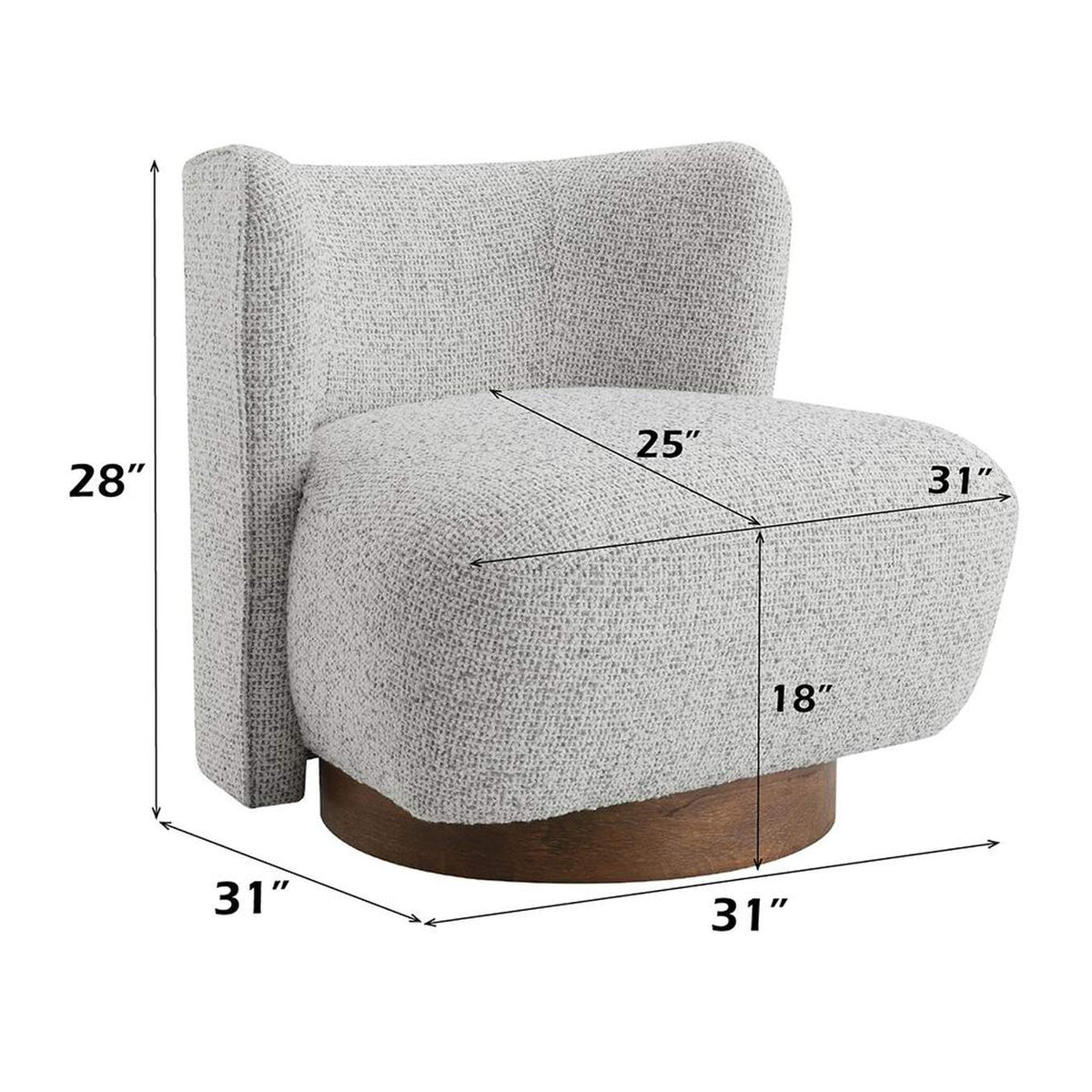 AC03803 Lisa Accent Chair