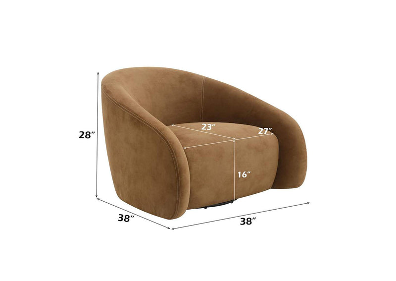 AC03804 Zoey Accent Chair with Swivel