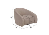 AC03814 Zoey Accent Chair with Swivel