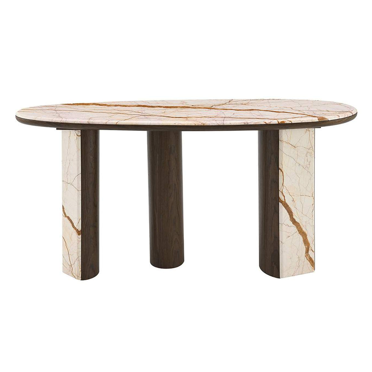 AC04567 Haidar Console Table with Marble Top
